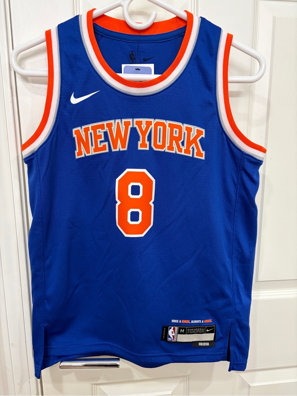 Nike OG Anunoby Knicks Jersey Youth M 10/12 NWT Swingman